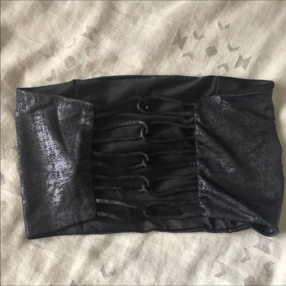 Black/silver bandeau - Picture 2 of 3